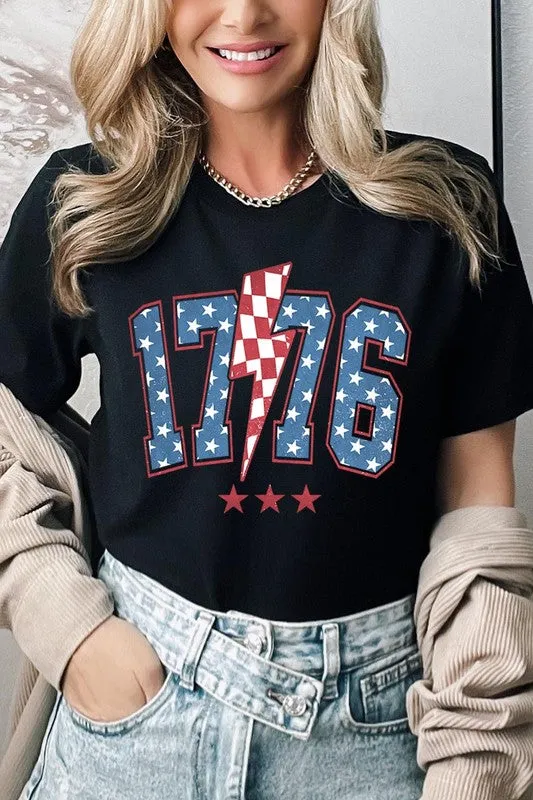 1776 America 4th Of July Graphic T Shirts