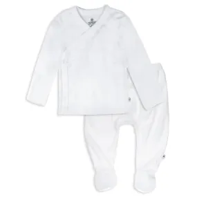 2-Piece Take-Me-Home Side-Snap Top and Pant Set