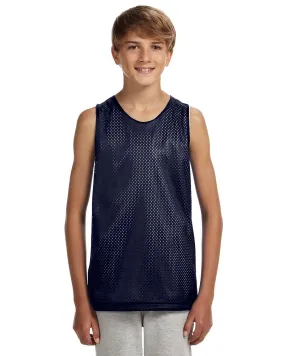 A4 N2206 Youth Reversible Mesh Tank