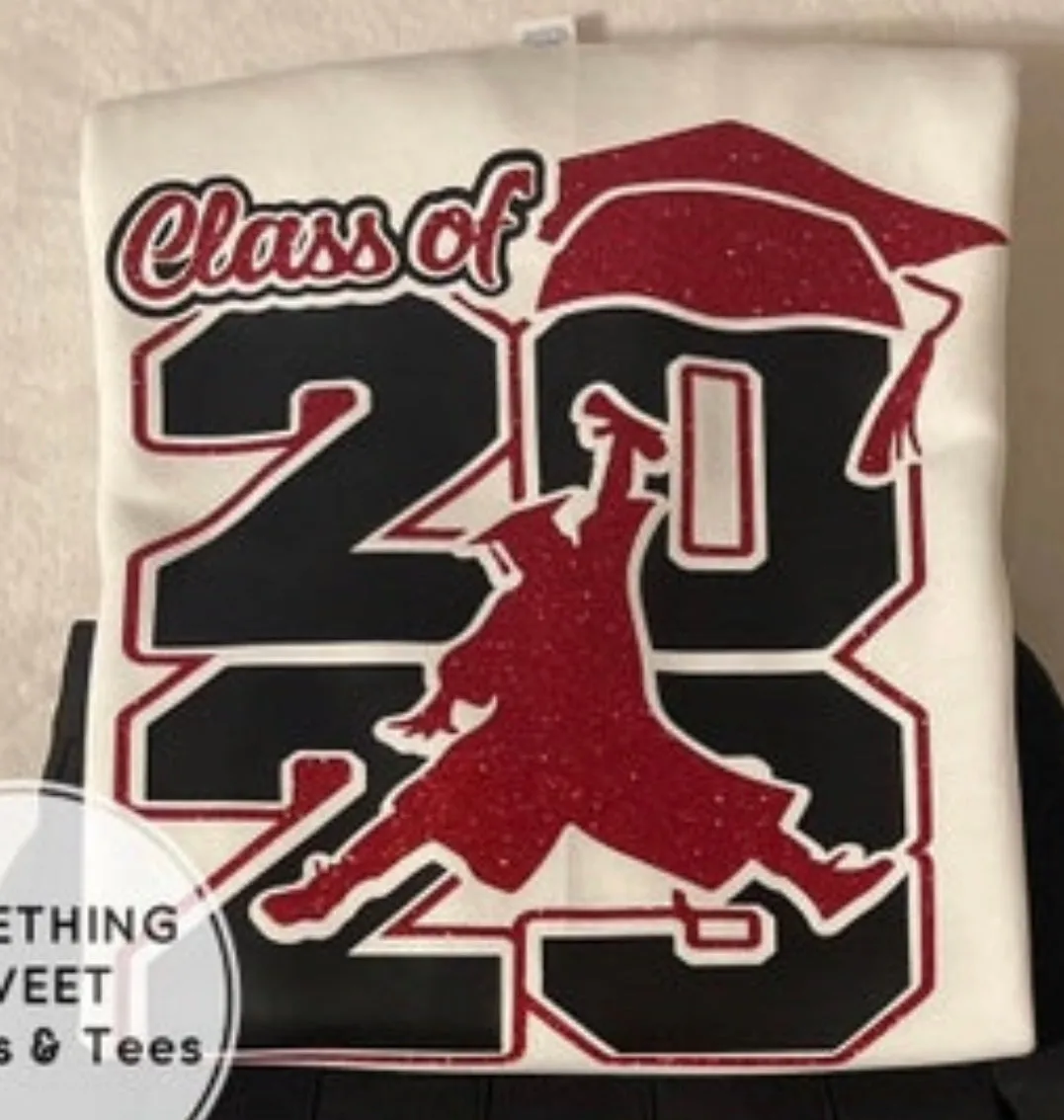 Air Grad 2023 Graduation Shirt (CUSTOMIZE YOUR SCHOOL COLORS)