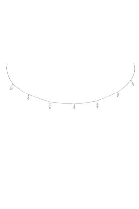 Allure Pearl Belly Chain Silver