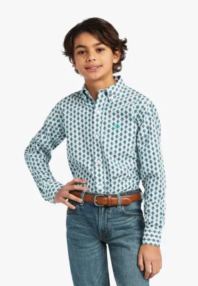 Ariat Boys Derek Long Sleeve Shirt