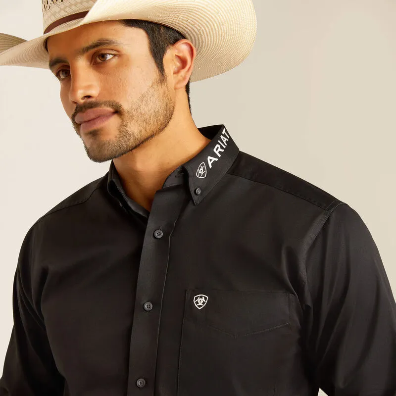 Ariat Mens Team Logo Twill Fitted Shirt Style 10038914