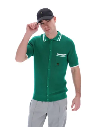 Ascari Waffle Knitted Polo