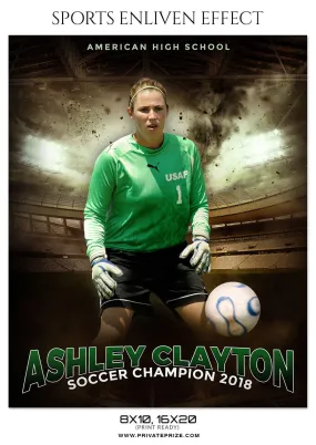 ASHLEY CLAYTON SOCCER - SPORTS ENLIVEN EFFECT