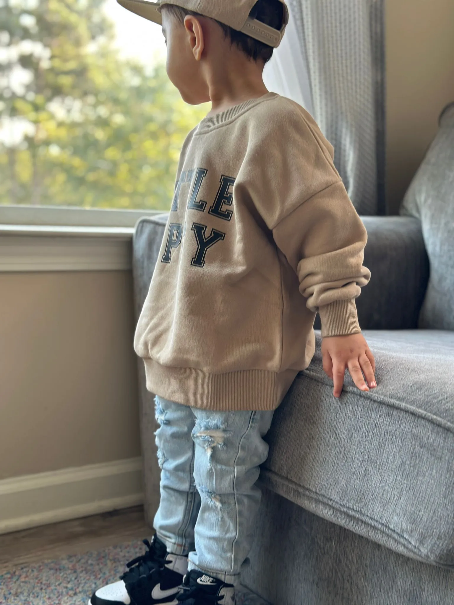 Baby Boys Girls Ripped Denim Soft Cute Pants Jeans