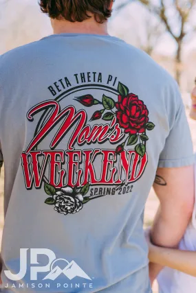 Beta Theta Pi Mom's Weekend Rose Tee