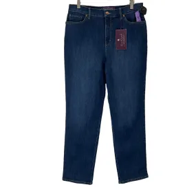 Blue Denim Jeans Straight Amanda, Size 12