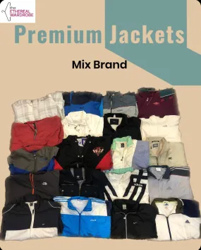 Branded Jackets with Vintage Pcs Nike, Adidas, The North Face and other Brands