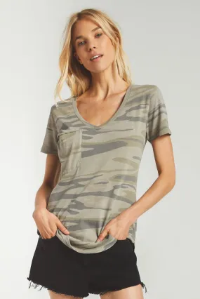 Camo Pocket T Sage