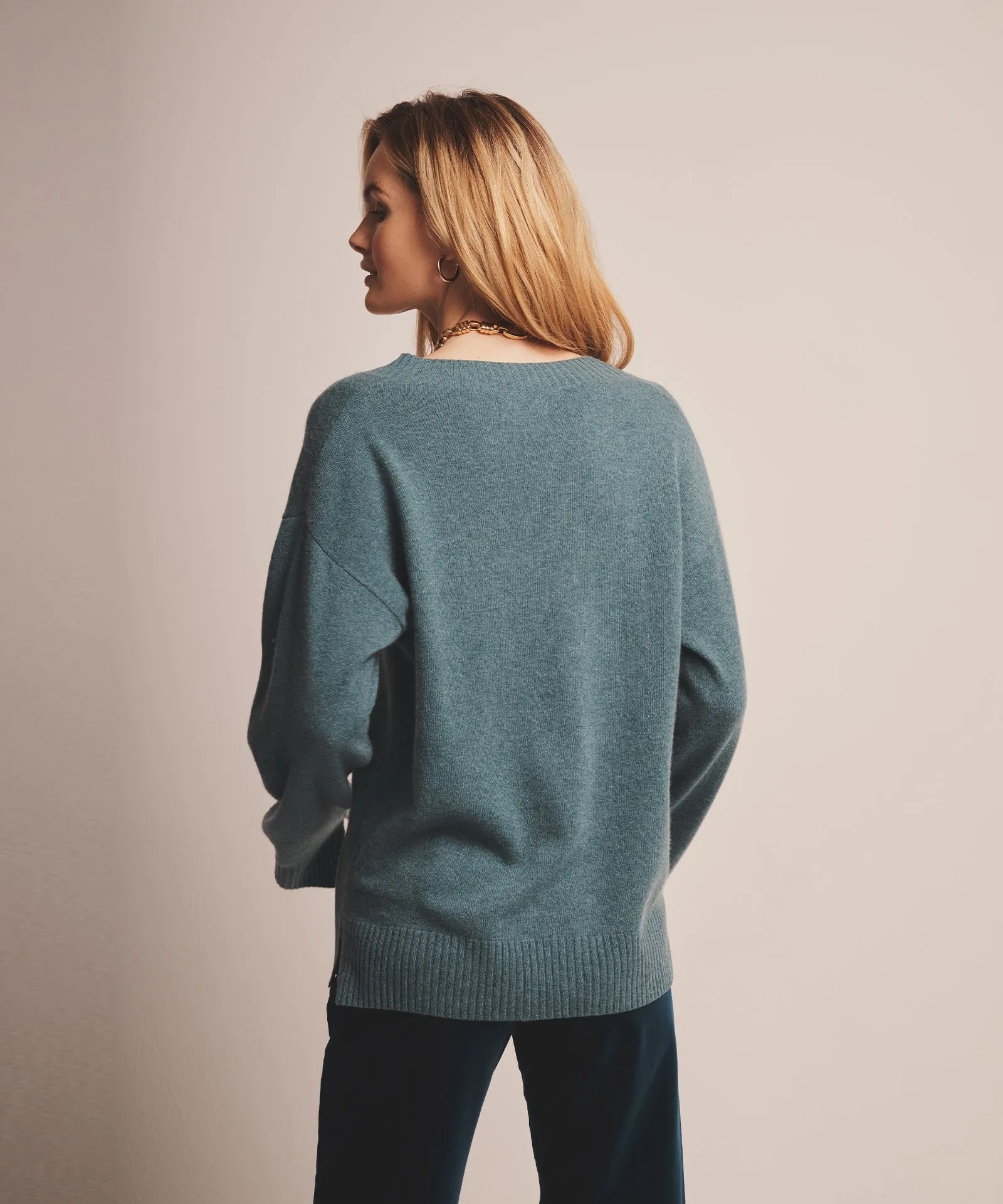 Cashmere V-Neck Sweater