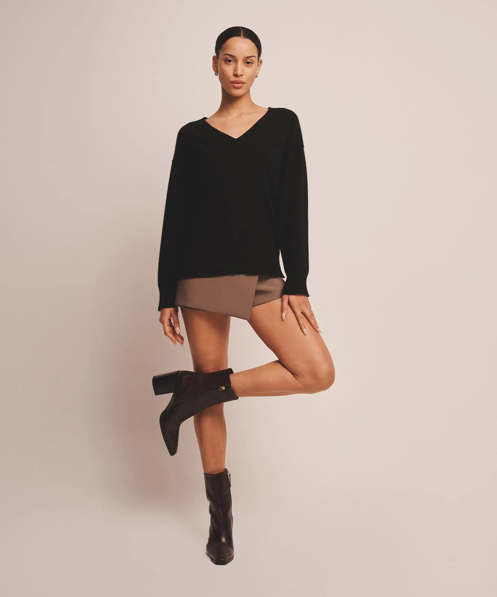 Cashmere V-Neck Sweater