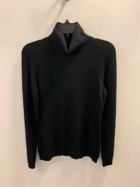 CHARTER CLUB Tops Size XS Black Cashmere TURTLENECK Sweater