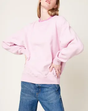 Deb Sweatshirt in Pink Chalk