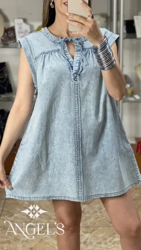 Denim Mini Dress