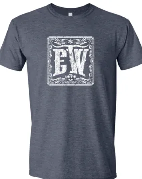 Ely Cattleman Vintage Longhorn Square T-shirt