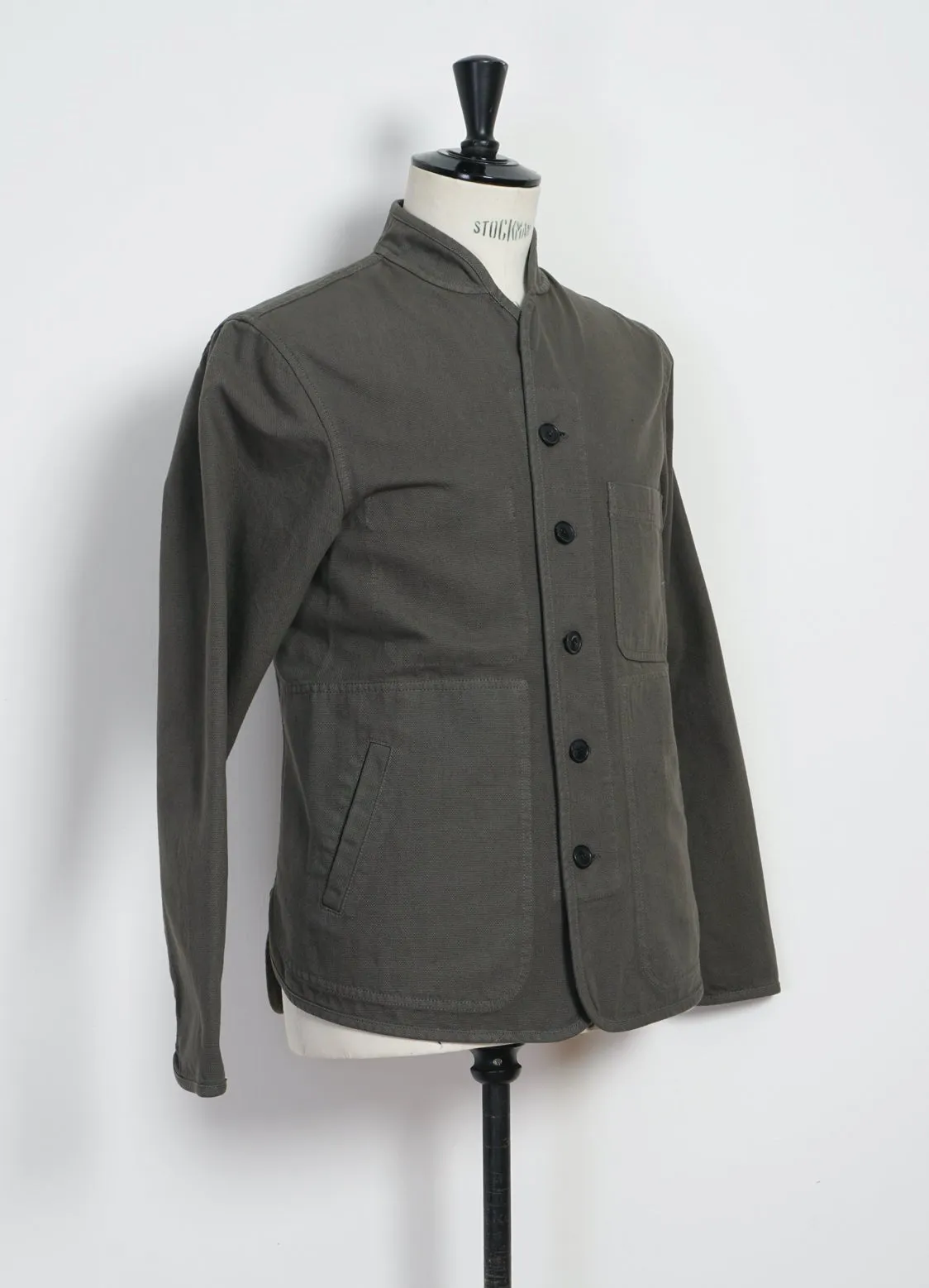 ERLING | Refined Work Jacket | Green Grey