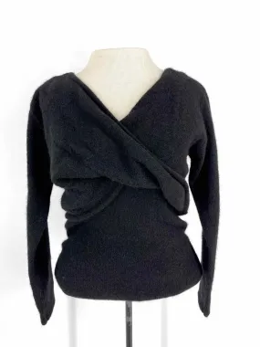 Gestuz Size S Black Twist Wool NEW Designer Sweater Set