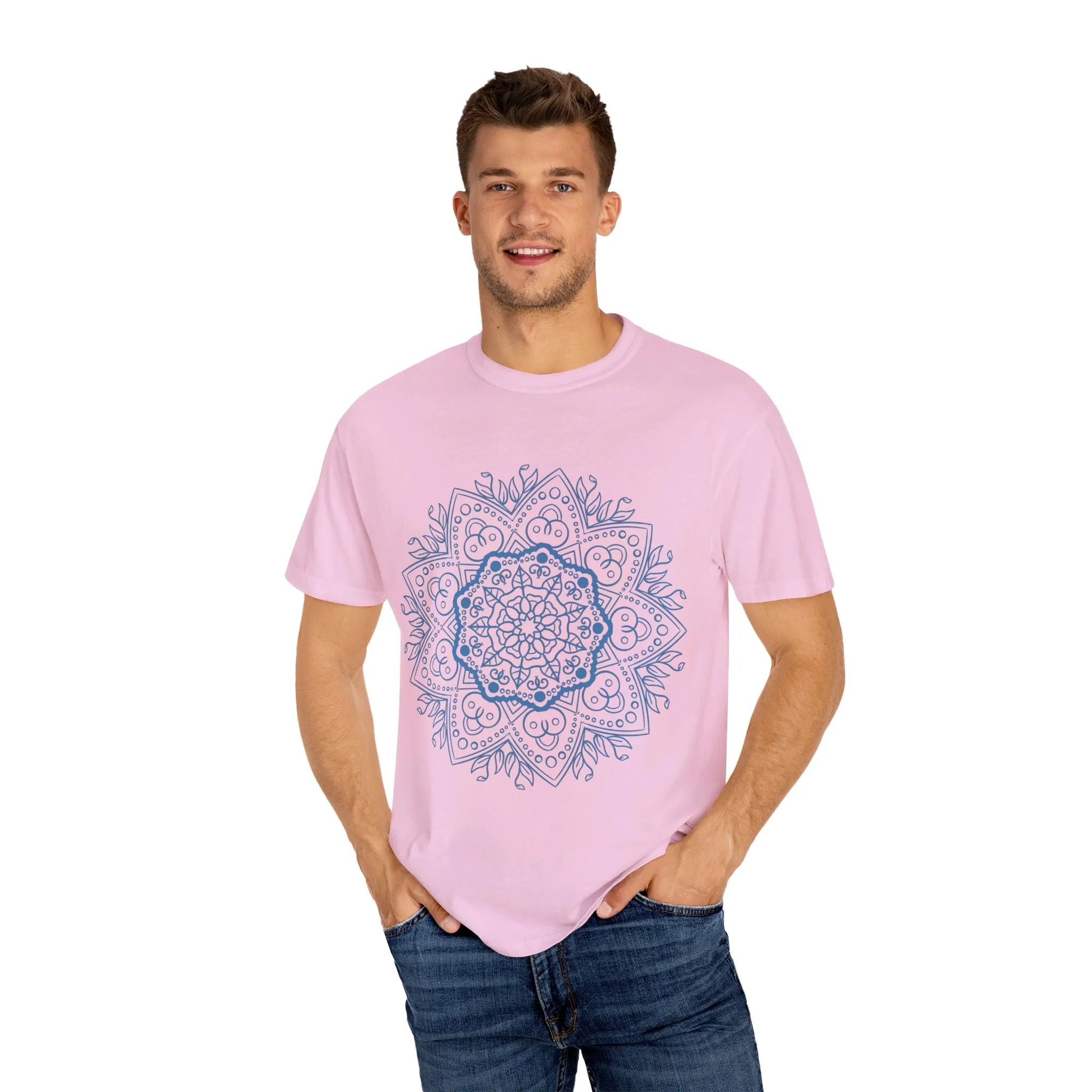 Handmade Mandala Art T-shirt - Unisex Fashion