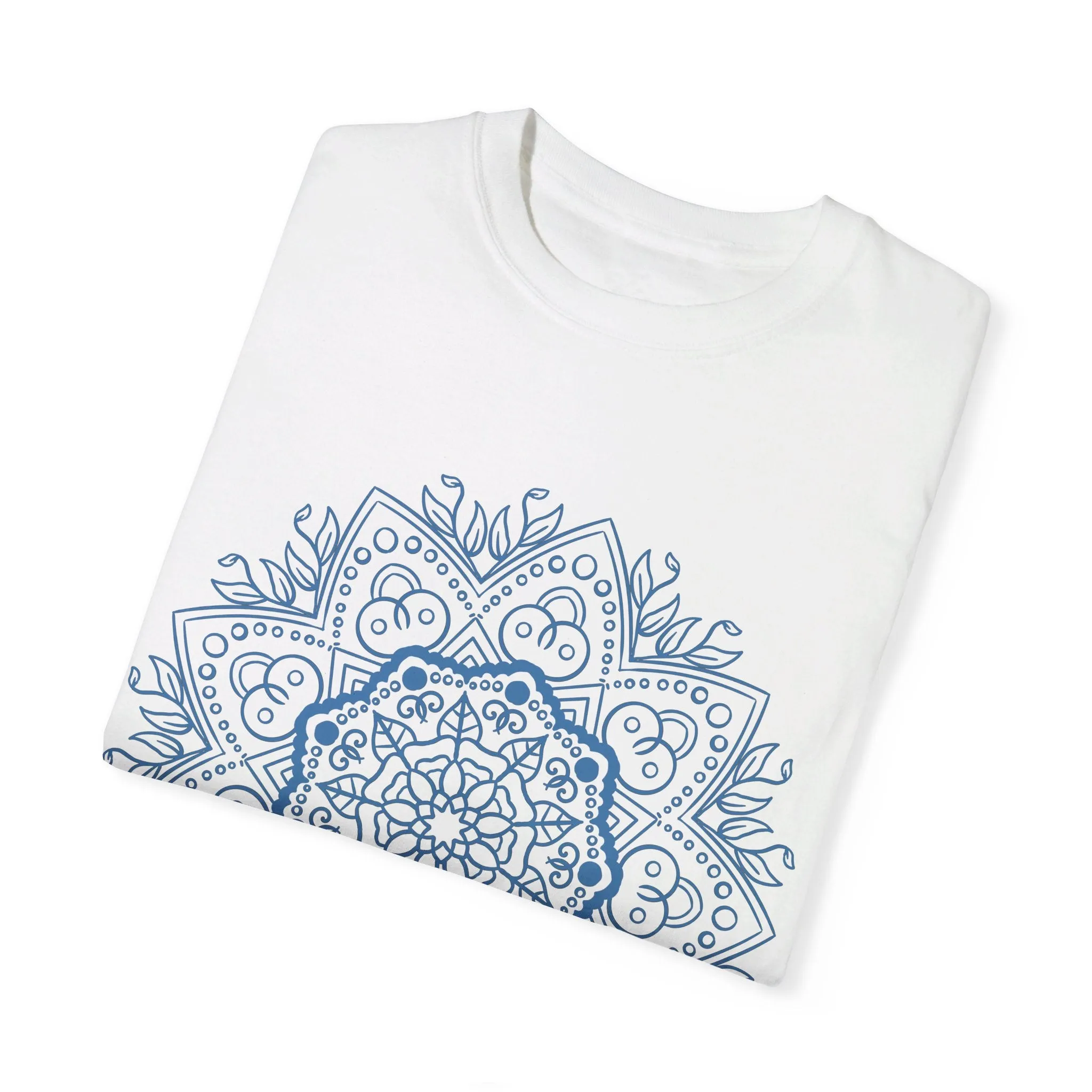 Handmade Mandala Art T-shirt - Unisex Fashion