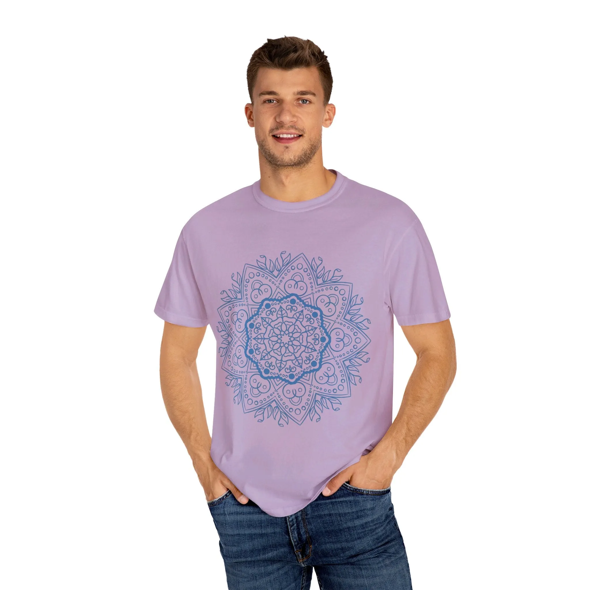 Handmade Mandala Art T-shirt - Unisex Fashion