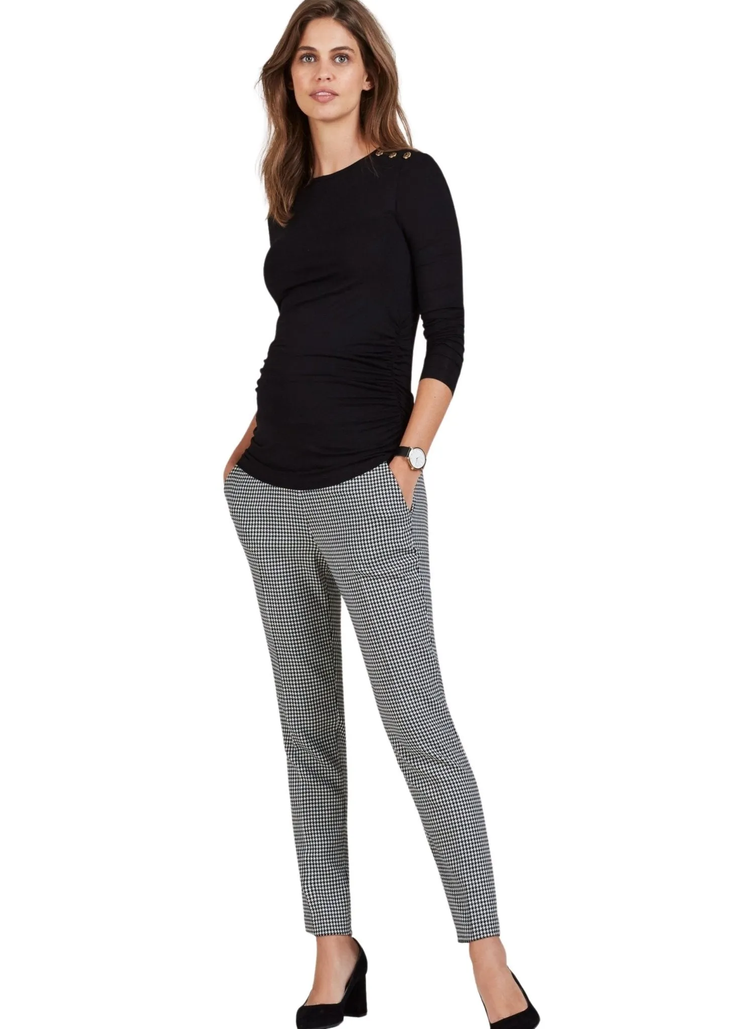 June Tailored Maternity Pants