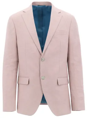 Lazio Pink Linen Sports Jacket