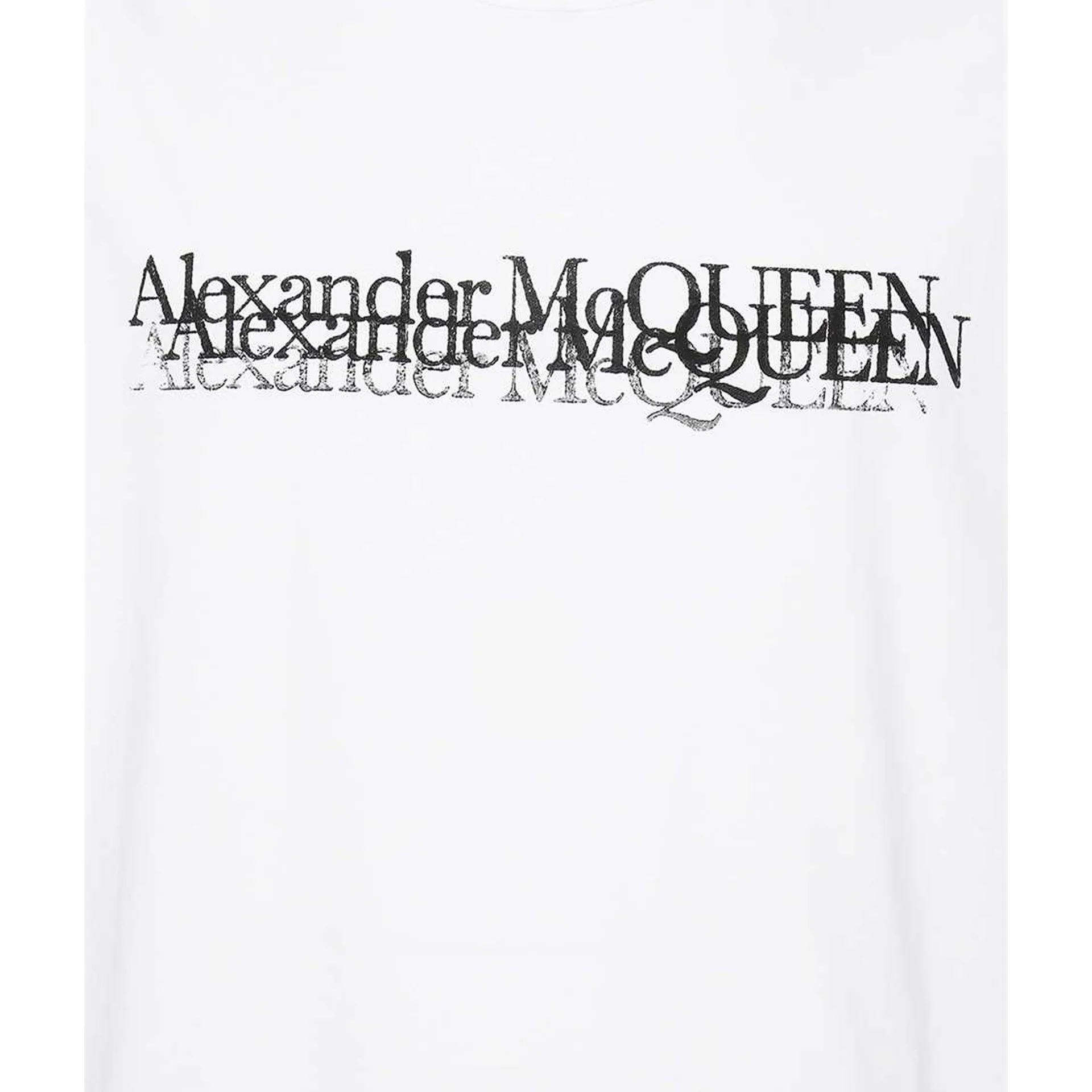 Maglietta con logo ALEXANDER MCQUEEN