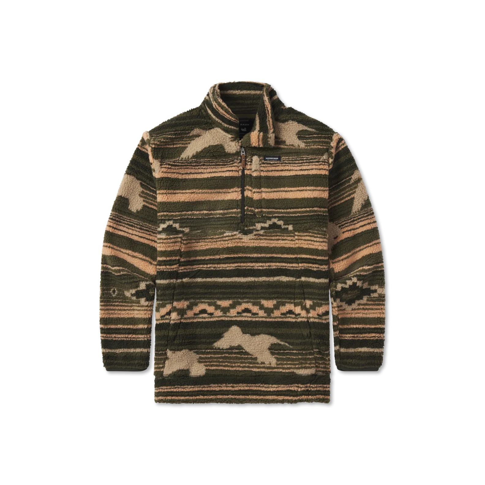 Matagorda Rustic Fleece Pullover