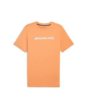 Mens Puma AMG Logo Tee Bright Melon