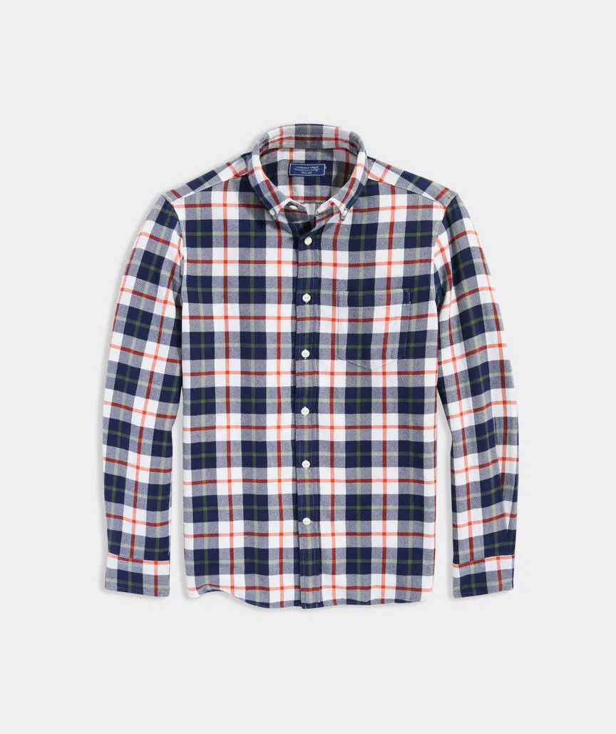 Midweight Twill Plaid Shirt