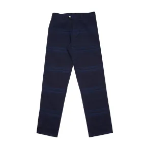 Original Madras Summer Trousers in Blue / Navy Stripe No.67