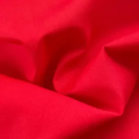 Red |Cotton|Polyester Solid Shirting - SKU 5979