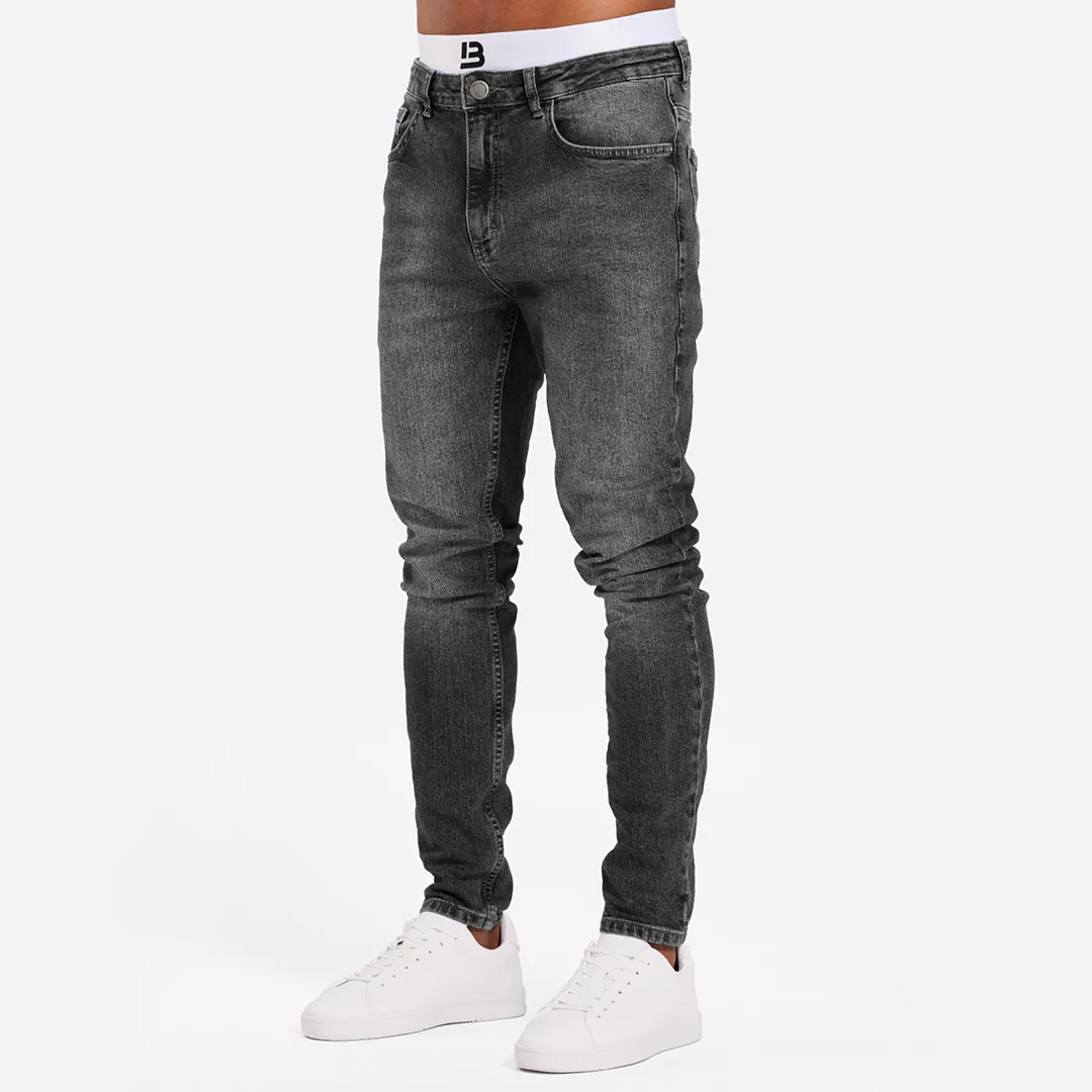 Serrano Slim Fit Jeans - Washed Black