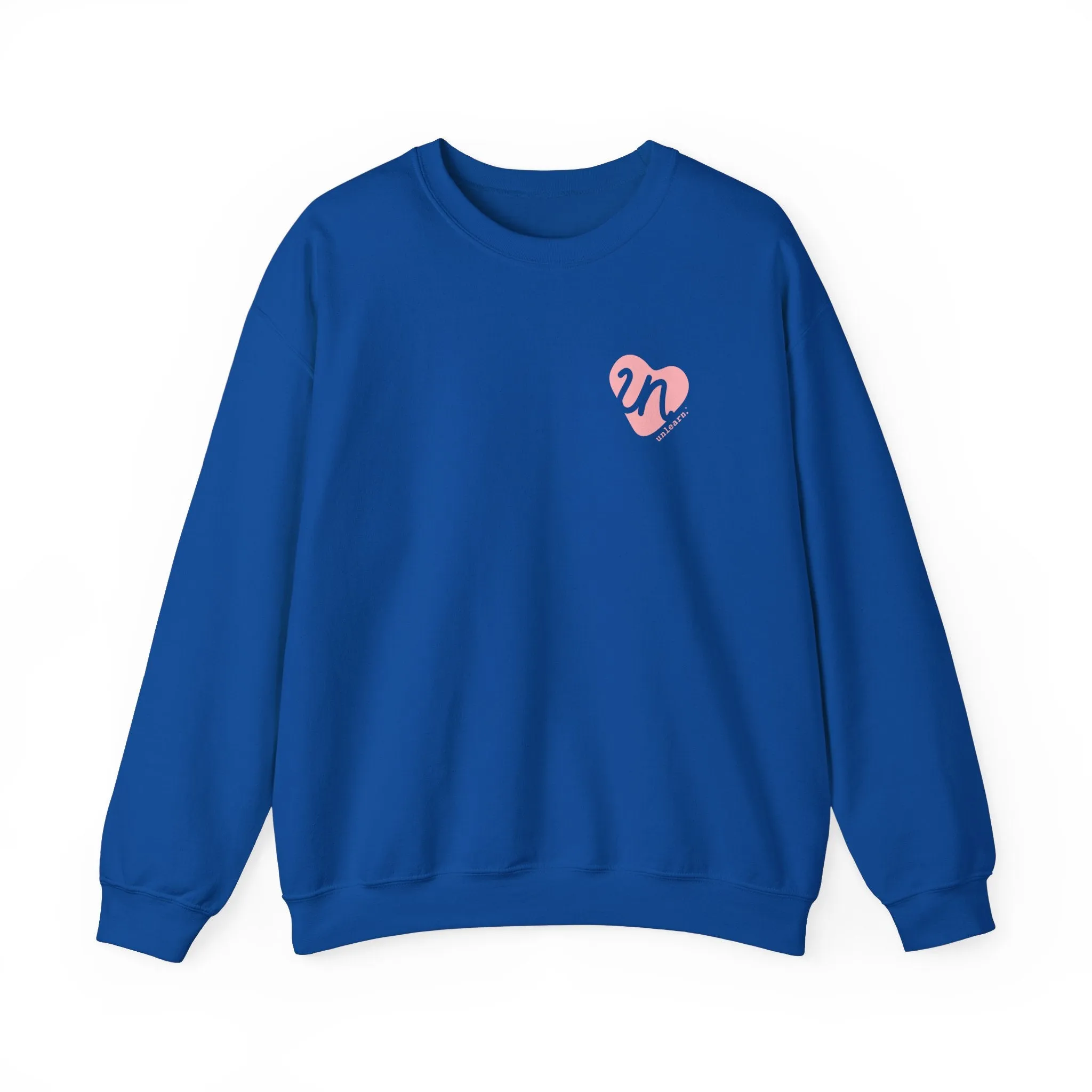 Spread Love Not Hate - Relaxed Fit Crewneck Sweatshirt