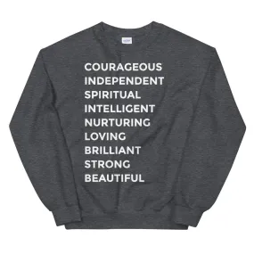 Statement Sweatshirt- Gray 2