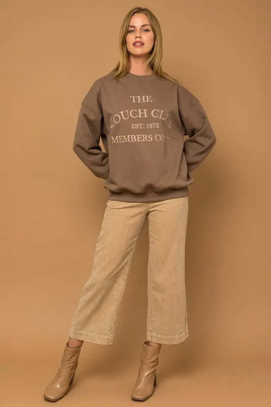 THE COUCH CLUB FLEECE SWEATSHIRTS