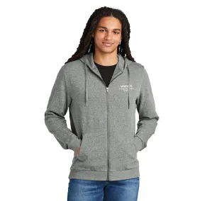 Unisex Triblend Fleece Full-Zip Hoodie