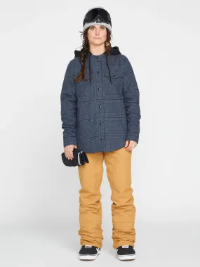 Volcom Hooded Flannel Jacket - Snow Apparel